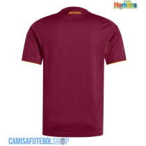 Camisa de time de futebol AS Roma Replicas 1º Equipamento 2025-26 Manga Curta